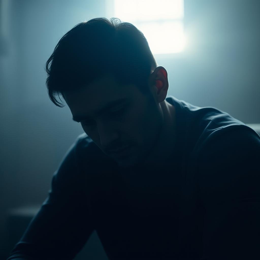 man thinking of meaningful connection