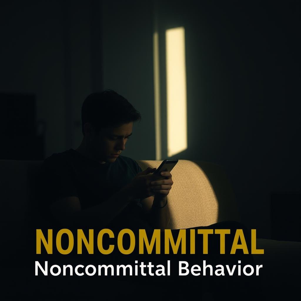 signs of noncommittal behavior